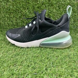 Nike Black and Mint Athletic Shoes